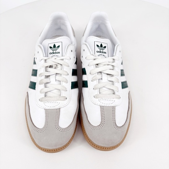 ADIDAS Samba OG Gum Sneakers in Cloud White Collegiate Green Sz 11 - Picture 6 of 14